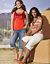 Linen cargo capri by Lane Bryant